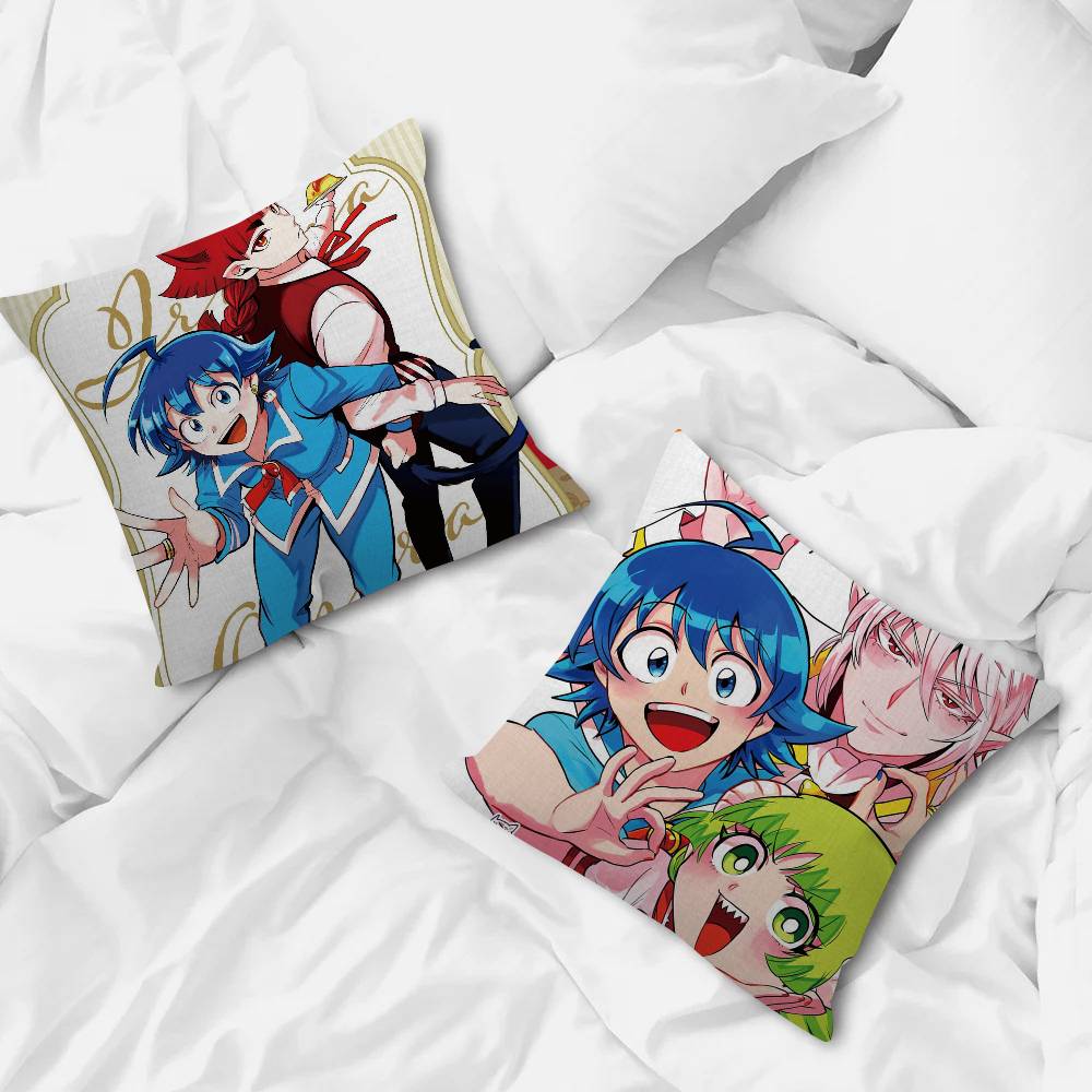 Anime Welcome To Demon School Iruma-kun  Pillow Cushion Cover Pillowcase Living Room Sofa Home Decor Customized