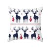 Tree For Home Decor Elk Merry Christmas Cushion Cover New Year Gifts Ornament Pillowcase