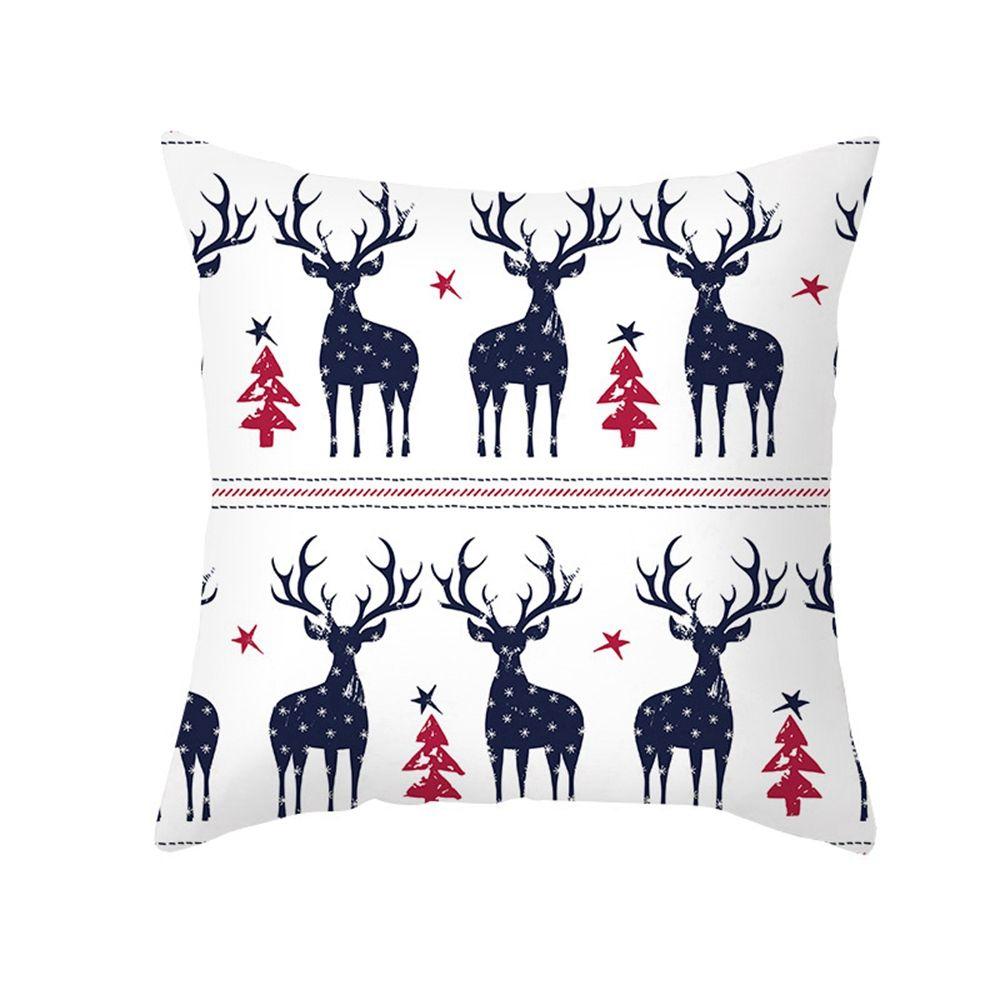 

For Home Decor Christmas Decorations Tree Pillowcase Cushion Cover New Year Gifts Ornament J