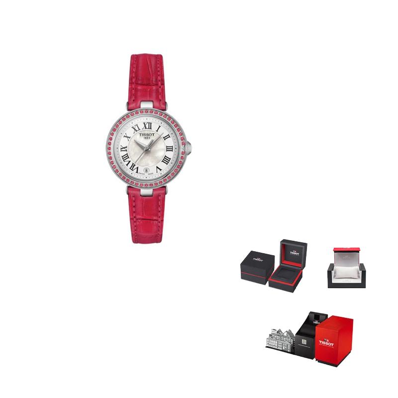 

TISSOT Little Beauty Collection Quartz Movement 50 meter Water Resistance Women s Watch White Dial T126.010.66.113.00 White Dial