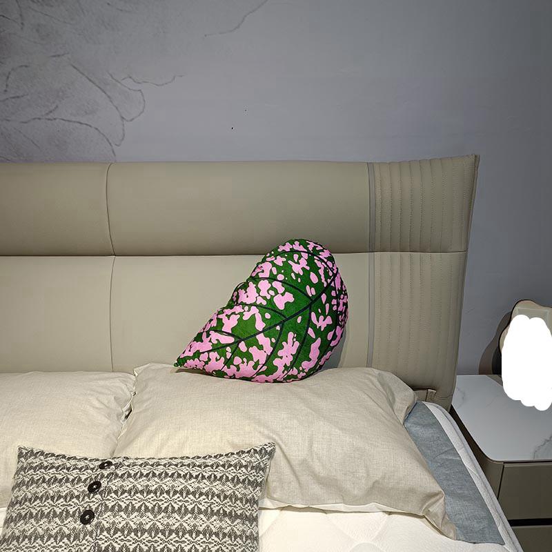 Tropical Plants Pillow for Living Room Sofa Cushion Leaf Pillow Turtle Back Decorative  Green Bedroom Leaves Plant Cushion
