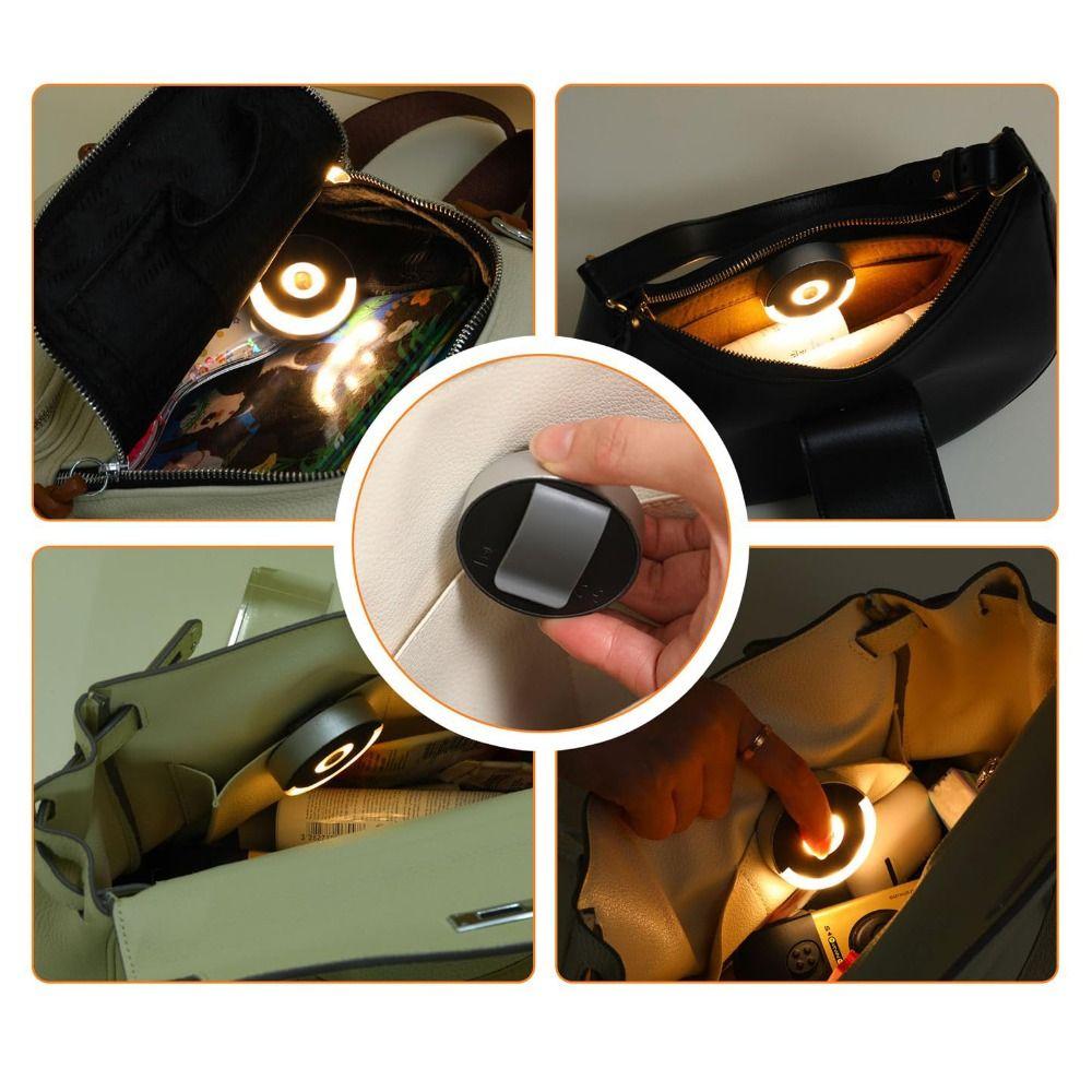 

Portable Cosmetic Bag Light with Hook Fill Light Creative Storage Bag Night Lighting