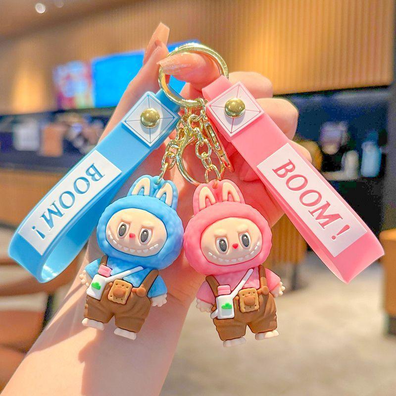 

Labubu Doll Clothes Keychain Key Chain Clothes Party Children S Diy Doll Accessories Gift D