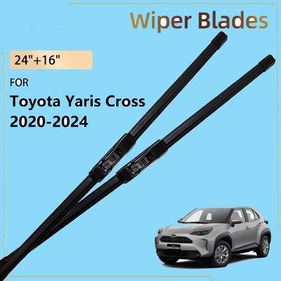 2x Voor Toyota Yaris Cross XP210 2026-2020 2026 2026 2026 Accessoires Auto Voorruitenwissers Voorruit Ruitenwissers