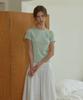 ANOETIC Anc Essential Round T-Shirt_Soft Green