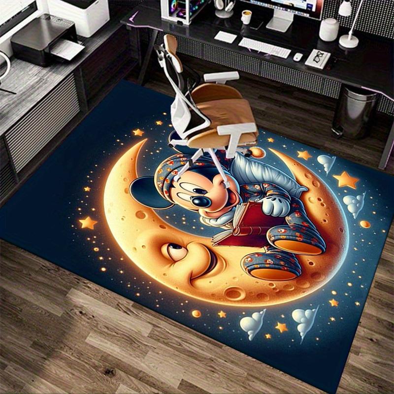 1pc. Mickey Mouse Moon Rug - Perfect for Home Decor, Office Carpet, Outdoor Use, and Gift Ideas!z041450