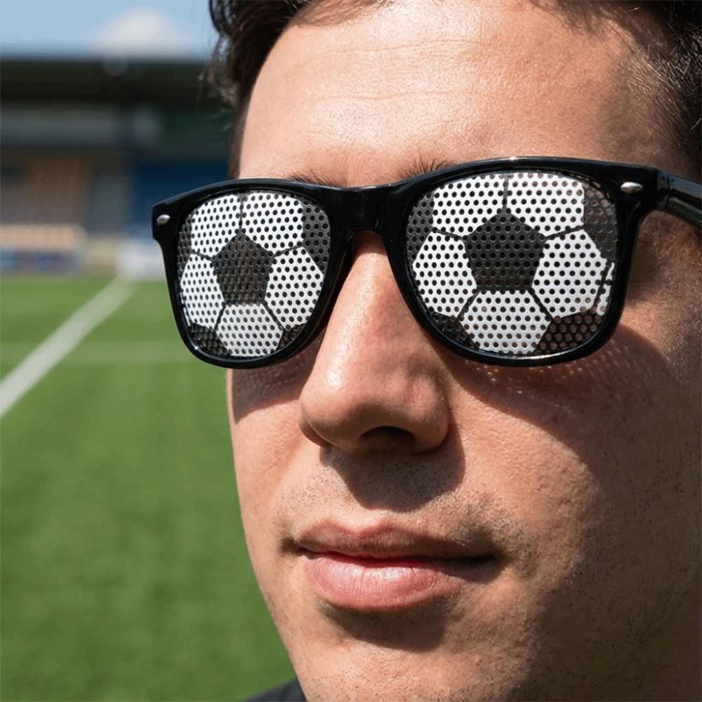 Lightweight Soccer Sunglasses Stylish Football Sunglasses Decorative Glasses Frame  Unisex Use