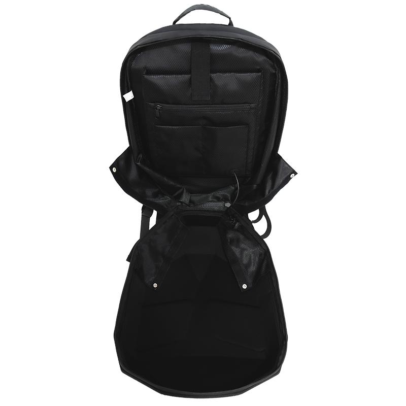 Rider Motorcycle LED Backpack Light Bluetooth School Bag Hardshell Motorcycle Riding Full Helmet Backpacks Rugzak