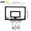 Mini Basketball Hoop for Kids Adults Indoor Small Basketball Hoop for Door Wall Mounted and Room Shooting Ball Sport Game Set