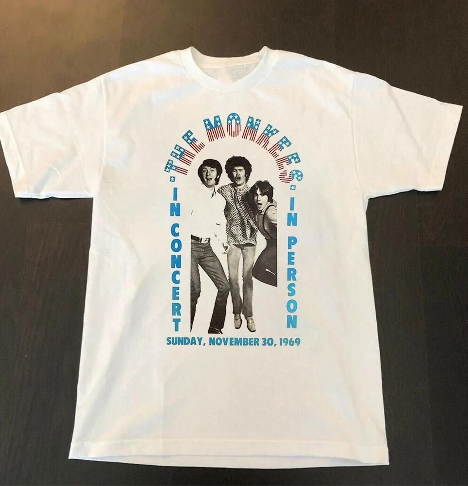 The Monkees band In Concert In Person Unisex T-Shirt All Size S To 5XL SN66 Unisex T-Shirt S