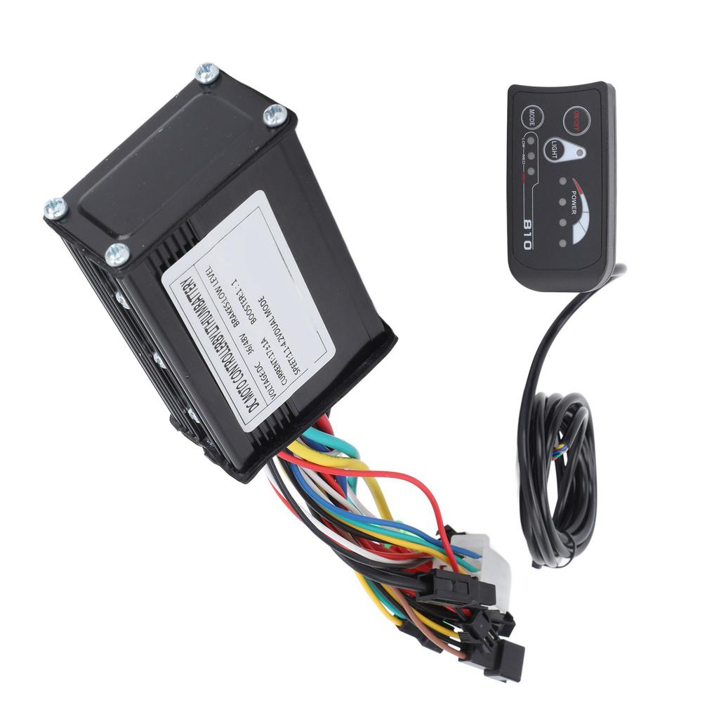 DC 36V 48V 17A 3 Modes Controller with S810 Panel with FT 8C Magnetic Points with 109R Throttle for 250W‑350W Motor