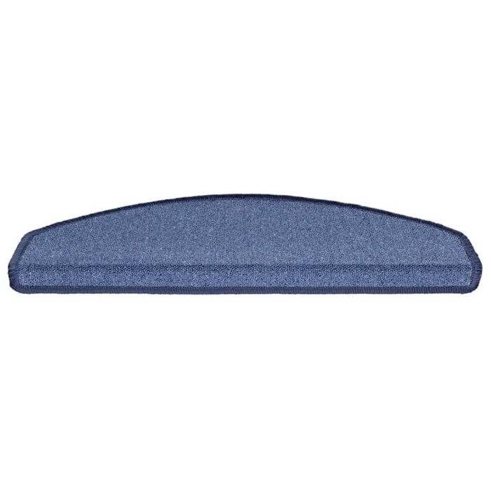 VidaXL Stair Treads 30 Pieces 65 X 24 X 4 Cm Blue Semicircular Large 3365756