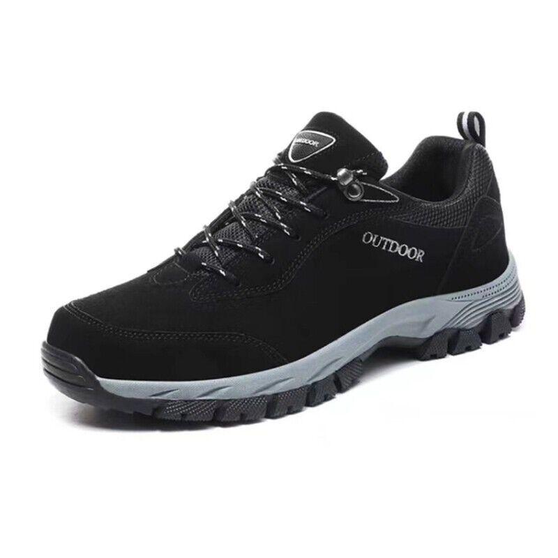 

Men s Plus Size Waterproof Hiking and Walking Outdoor Boots 42 чорний