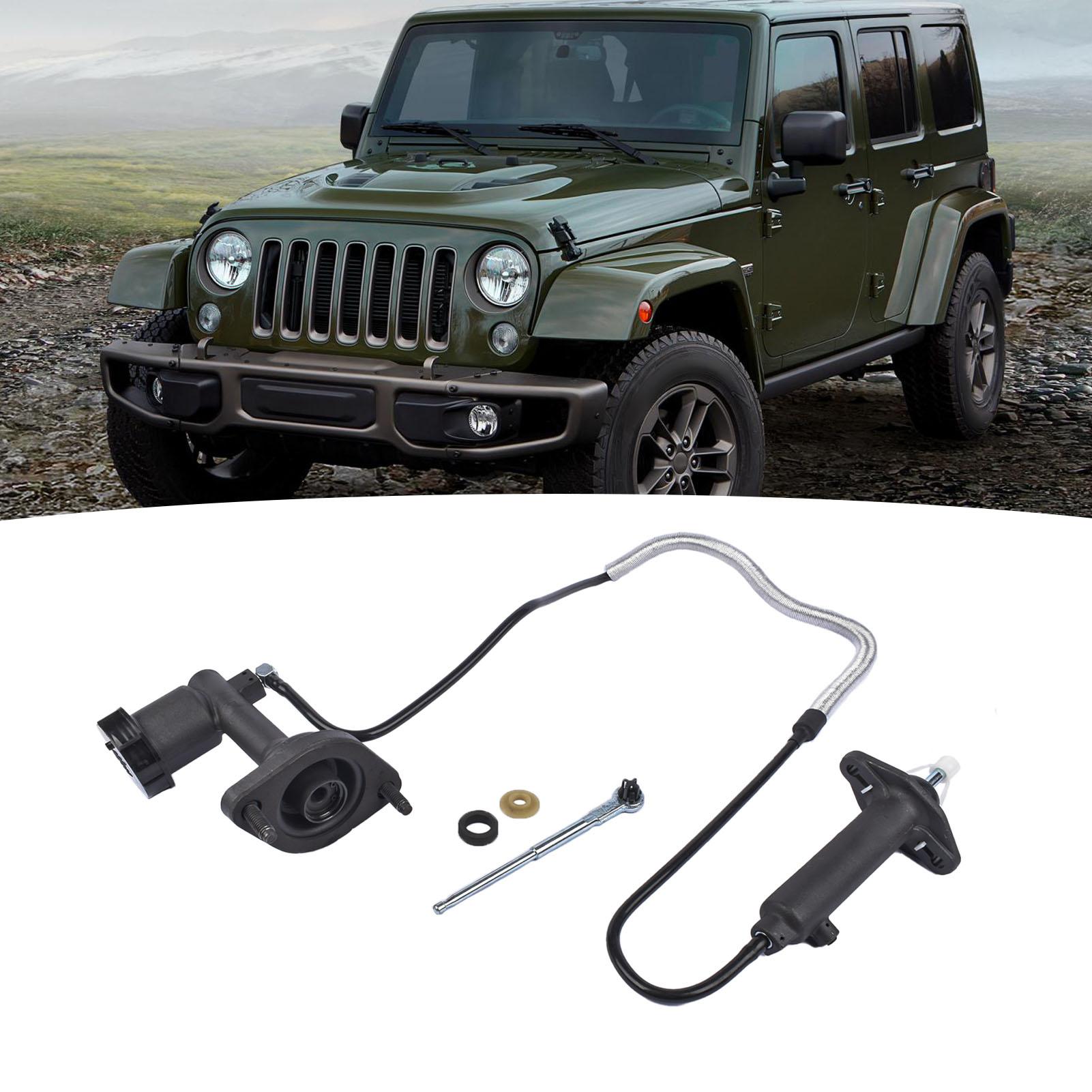 

Сборка главного и рабочего цилиндров сцепления 5130101100 Подходит для Wrangler 2.5L 4.0L OHV 4-цил. 6-цил. 150 куб. дюймов 242 куб. дюйма.