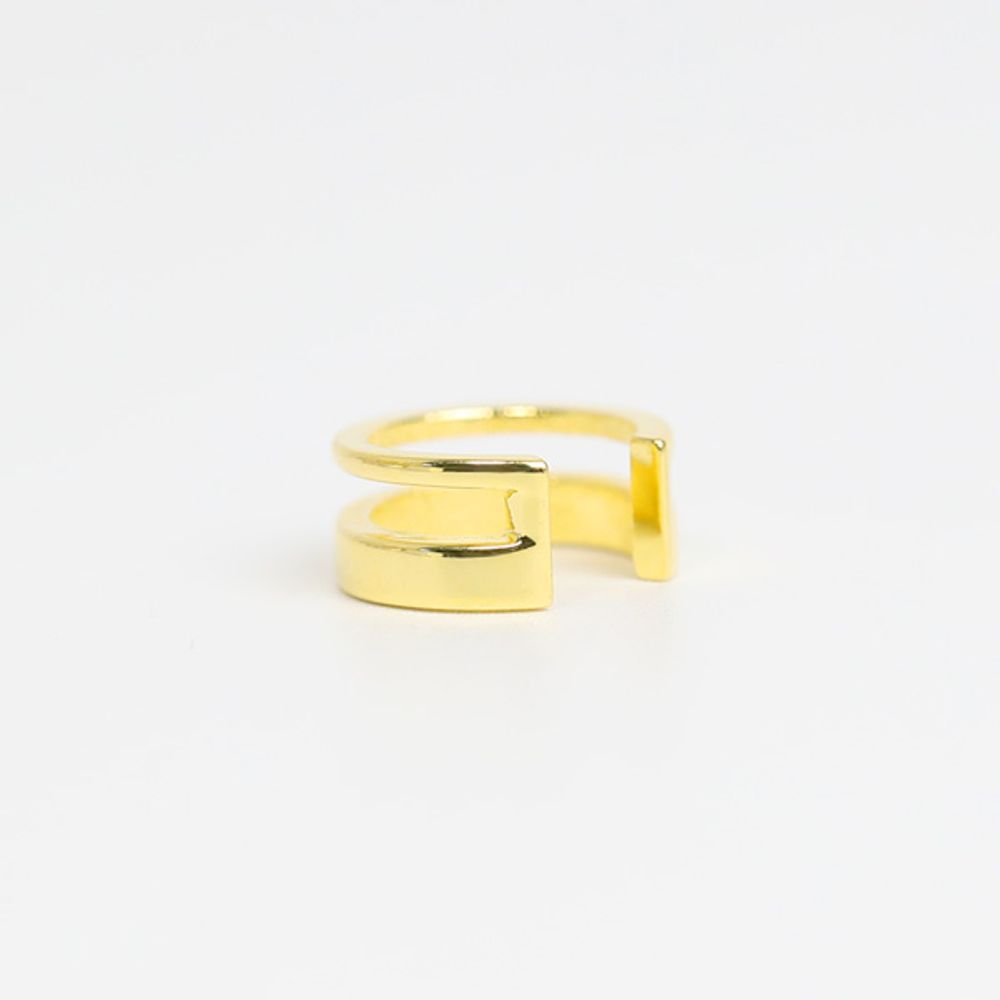 (4Xtyle)(Silver) Mood to Line Ear Cuff (W)