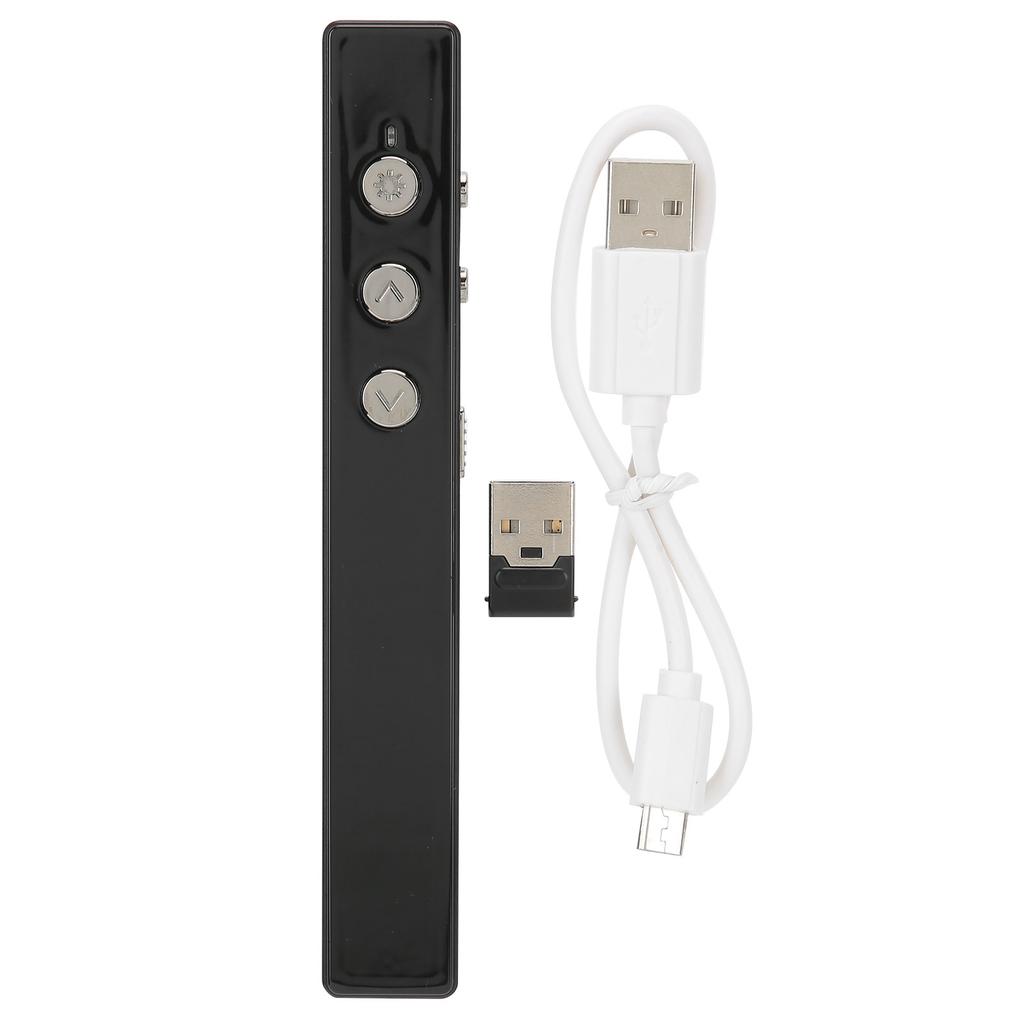 PPT Flip Pen Multifunction Electronic Projection Wireless Presenter Laser Clicker PR‑20