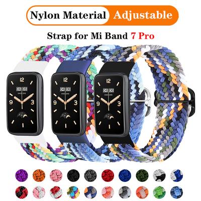 Curea din nailon reglabilă pentru Xiaomi Mi Band 7 Pro Accesorii de schimb respirabile 7Pro Brățară pentru Bratara Miband 7 Pro