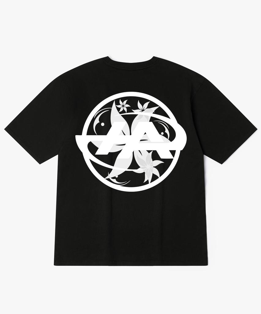Hilukaakaibeu Enkan Symbol Back Print Short-Sleeve T-Shirt