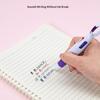 Retractable Badge Reel Pen Set with Highlighter 3-in-1 Ballpoint Pen Portable Multifunctional Stationery for Nurses Office Workers