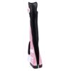 Portable Golf Club Nylon Storage Bag for Holding 3 Clubs (Pink)
