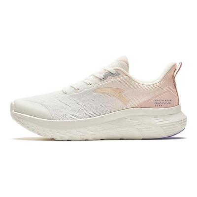 Light Cloud Fabric Cushioning Slip Resistant Low Top Running Shoes Women's White 122345530-1
