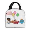 Borsa Termica per Pranzo Toca Boca Game per Donne Bambini Scatole per Alimenti a Prova di Perdite Borsa Termica Tote
