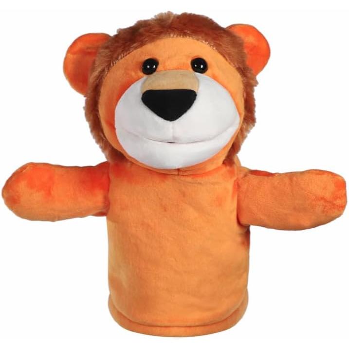 Ludus Felix Hand Puppet [Inspected by Domestic Inspection Agency] Puppet Show Glove Puppet Ventriloquism Stuffed Toy (Lion)