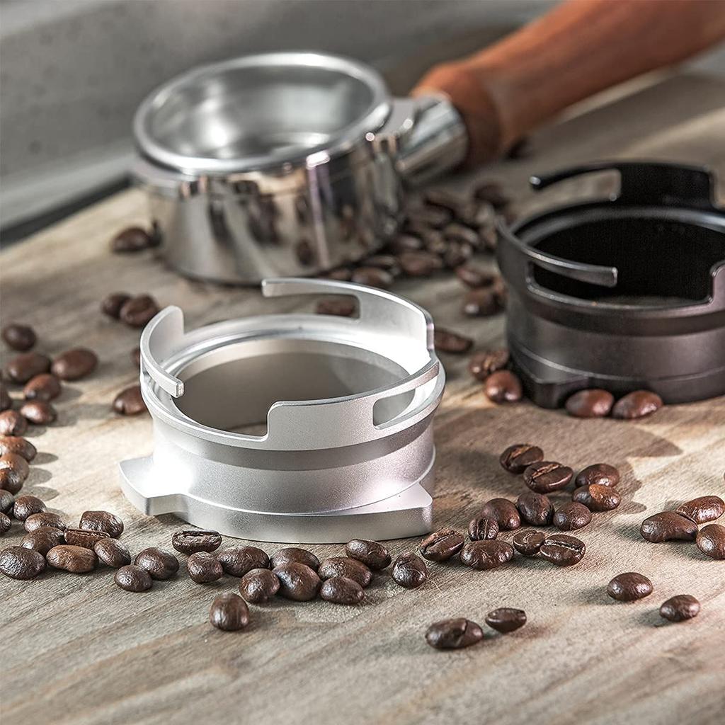 Espresso Dosing Funnel,Aluminum Metal Barista Coffee Dosing Funnel Compatible For 54Mm Breville Portafilter