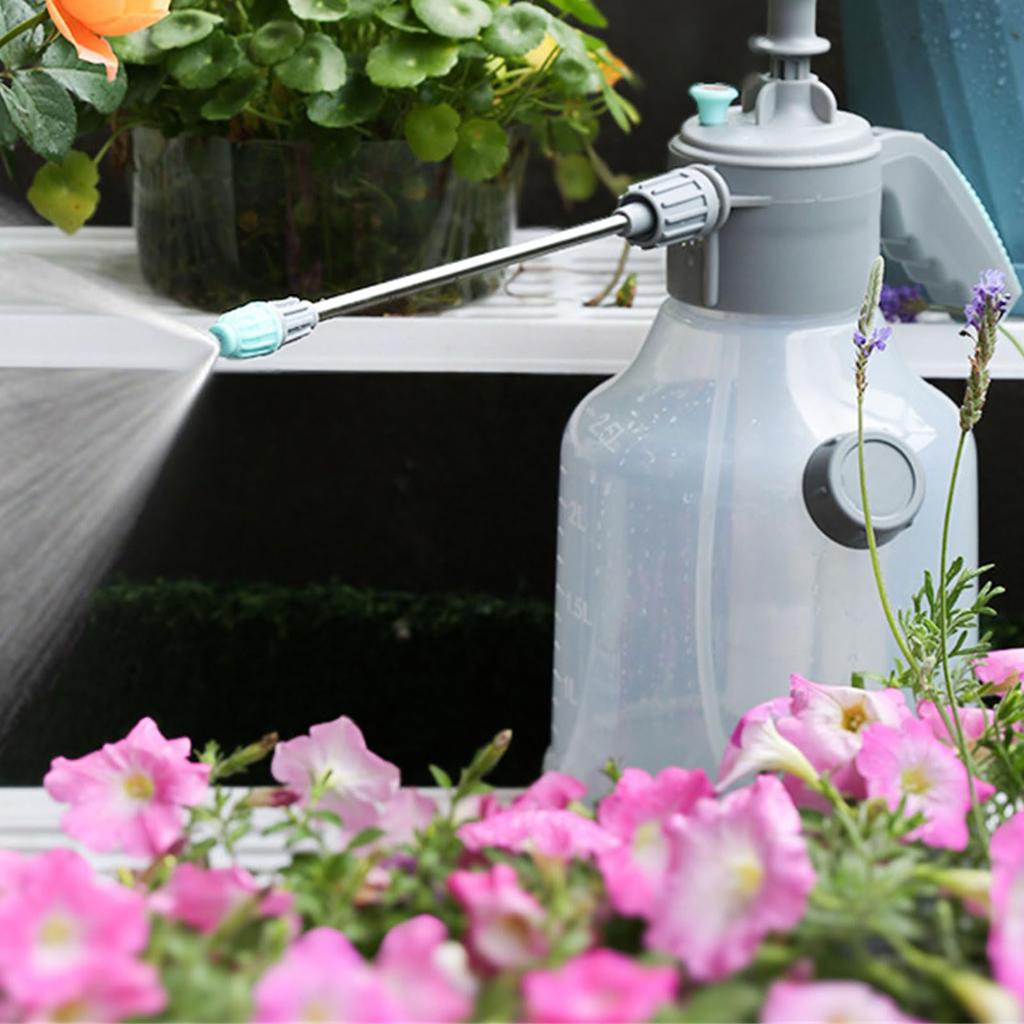 3L Large Capacity Heavy Duty Pressure Sprayed Bottle With Built In Measuring Cup For Indoor Outdoor Garden Plant Multipurpose Plant Care Sprayed