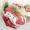 1pc Strawberry Cat Umbrella with 8 Iron Ribs and a Plastic Handle, Automatic Opening and Closing, Portable and Foldable1061