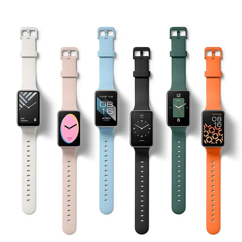 Armband für Mi Band 7 Pro Armband Flüssigsilikon Armband Smartwatch Armband für MiBand 7pro Armband Zubehör