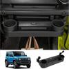 Black passenger seat storage box for Jimny JB64/JB74 (MT/AT) dashboard cup holder