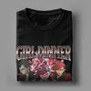 Mens Womens girl dinner vi Arcane Violet Shirt Cotton Graphic Printing T-Shirt  Top Clothing