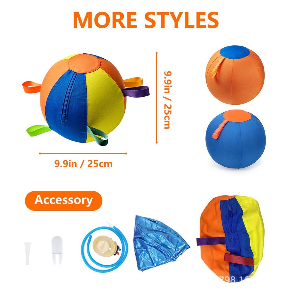 Schaf-Pferd-Hund Futterball: Strapazierfähiges Polyester Aufblasbares Trainings- & Übungsspielzeug, Haustierspielball.