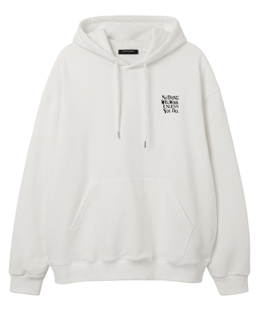 Unless Uo Do Oversized Hoodie (Sls025) White