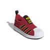 Adidas Originals Superstar 360 Wtr C Durable Breathable Low-Top Kids Skate Shoes Kids Sneaker Red Black EE6417