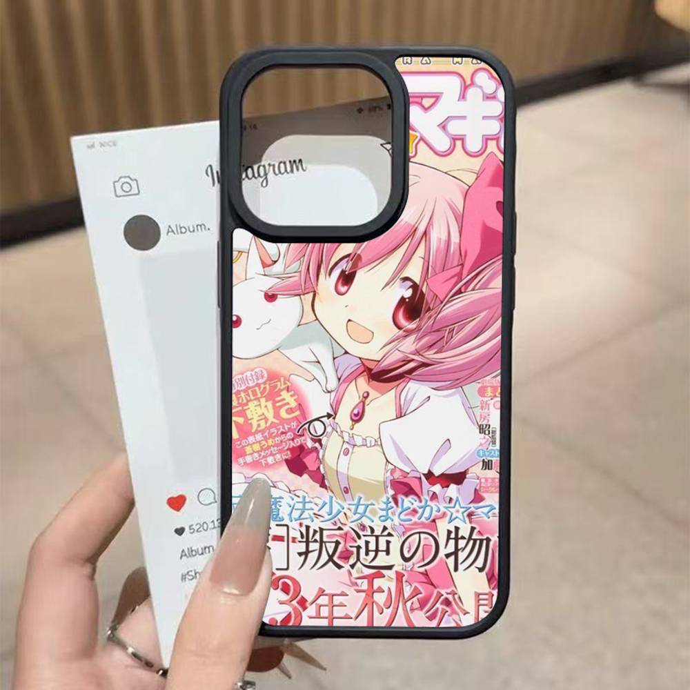 

Популярная Аниме Девушка Для iphone 11 12 13 14 15 Pro Max 17 16 Plus Жесткая Задняя Крышка из PC+TPU iPhone 17 Air
