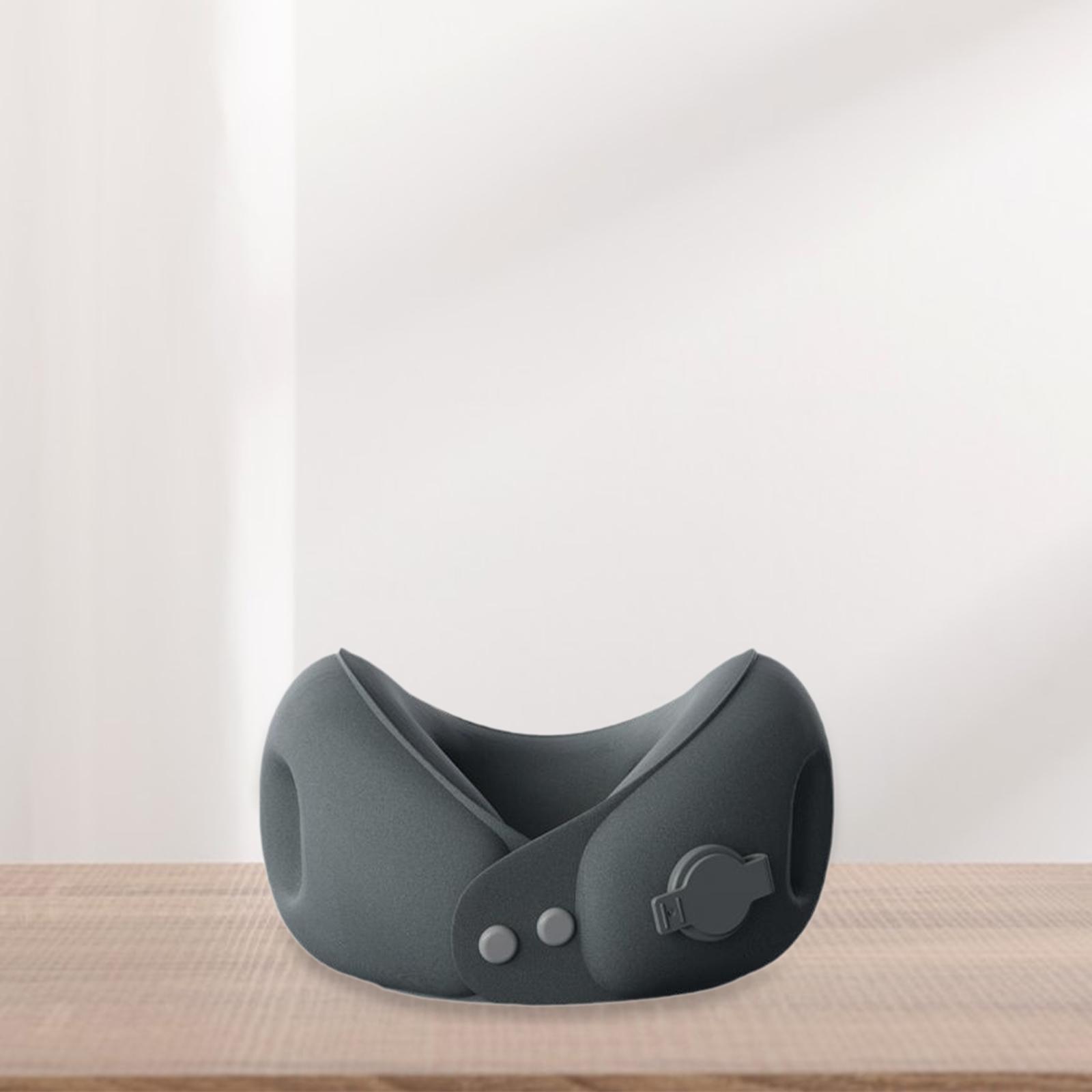 

Travel Pillow Inflatable Inflatable Pillow Washable Breathable Foldable Storage Ultralight Neck Pillow for Carry on Camping