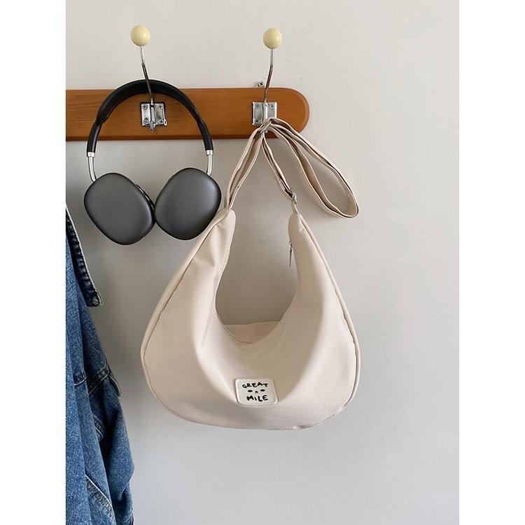 Stylish Nylon Crossbody Bag For Women 2024 With Soft Fabric Minimalist Design And Casual Chic Look