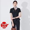Women's Professional Workwear Set: Short-Sleeve Receptionist Manager Suit 2025