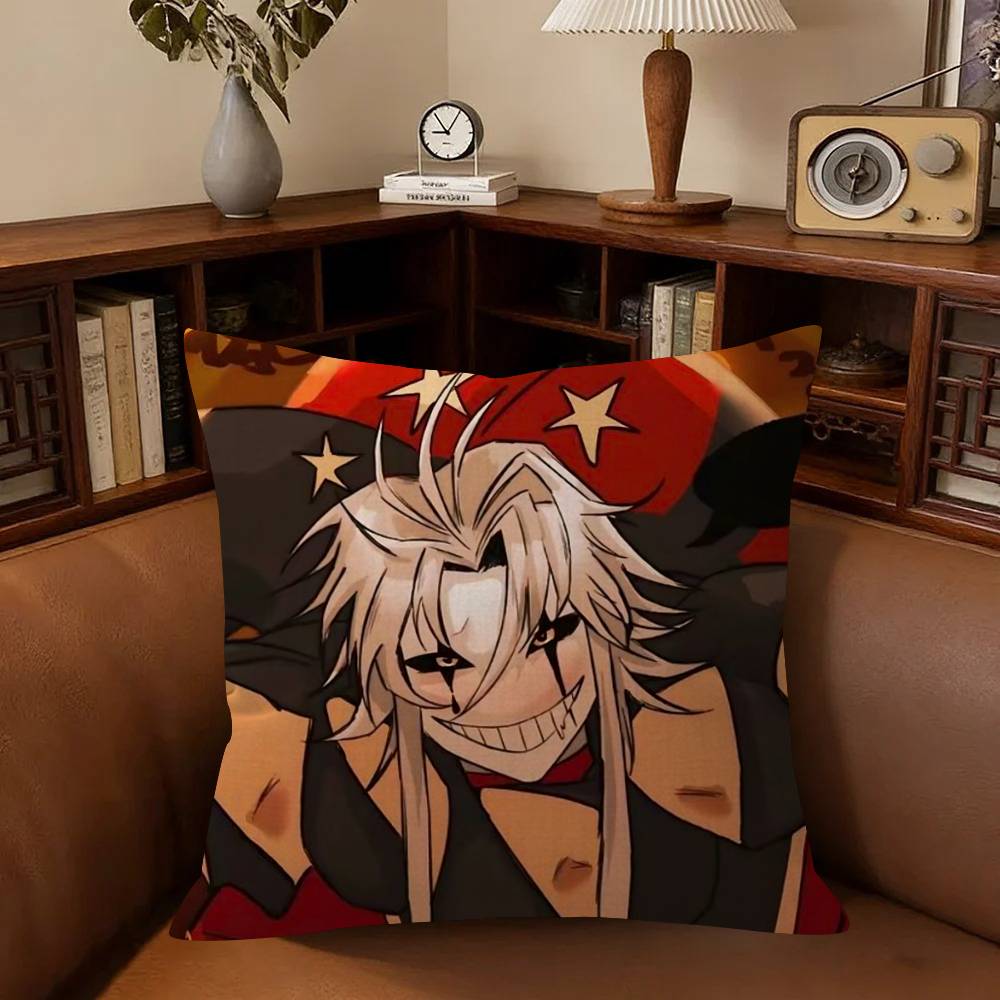 Anime The Freak Circus Pierrot Pillow Cushion Cover Pillowcase Living Room Sofa Home Decor