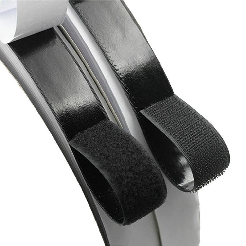 5-Meter Self-Adhesive Velcro Hook and Loop Fastener for Car, Sofa, Screen Door, and Curtain