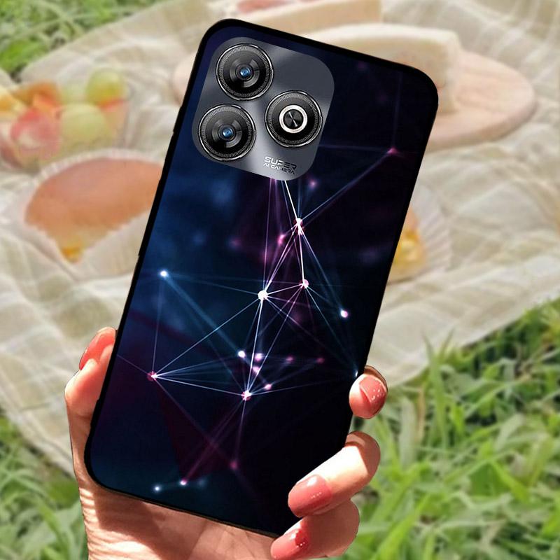 Für ZTE Blade V60 Smart A75 4G Hülle V60Smart Cool Wolf Löwe Silikon Weiches TPU Handyhülle Für ZTE BladeA75 4G Stoßfeste Bumper