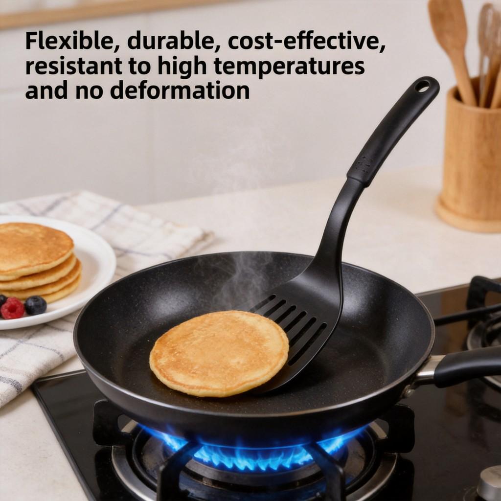 Modern Minimalist Nylon Cookware Set With Heatresistant Utensils For Nonstick Pots