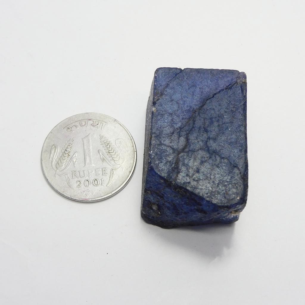 Natural Blue Tanzanite Loose Gemstone Rough 222.25 ct Uncut for Lapidary and Gem Collections