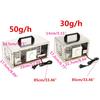 220V Air Ozone Generator Air Purifier Sterilizer Ozonator Portable Ozonizer Cleaner Sterilizer with Timing Switch