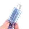 Easy Carry Small USB Power Meter with LED Display for Battery Capacity Electric Current Measurement Overload Protects