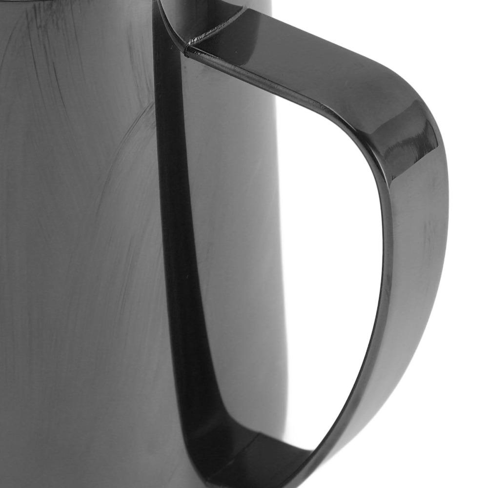 350ml Capacity Stainless Steel Pitcher 304 Stainless Steel Latte Art Pitcher Coffee Shop Use