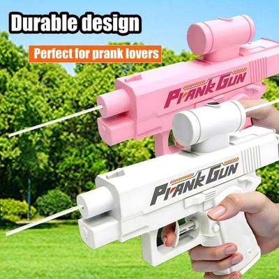 Prank Two-Way Water Gun, Reverse Squirt Guns for Parties & Summer Novelty Swimming Pool Water Fighting Activities Ideas Gift Toy