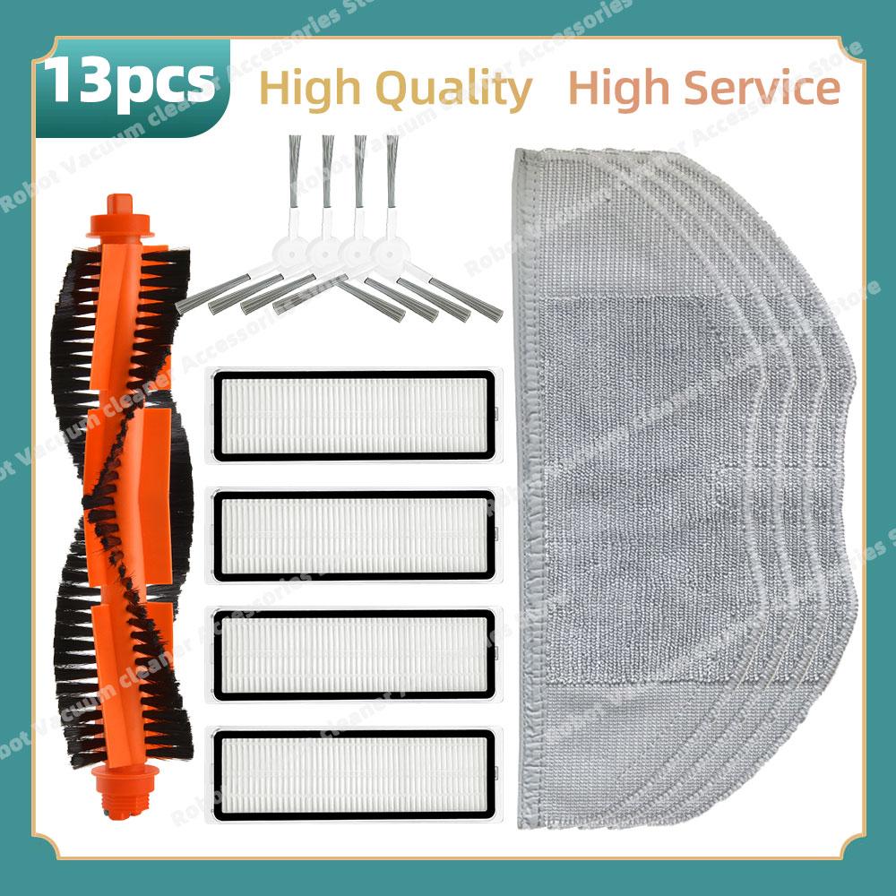 Compatible For Xiaomi Robot Vacuum S40C / E101 Replacement Parts Accessory Main Side Brush Hepa Filter Mop Cloth